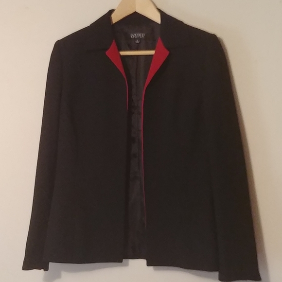 Kasper Jackets & Blazers - **5 for $20 Kasper 2 piece suit Black and Red